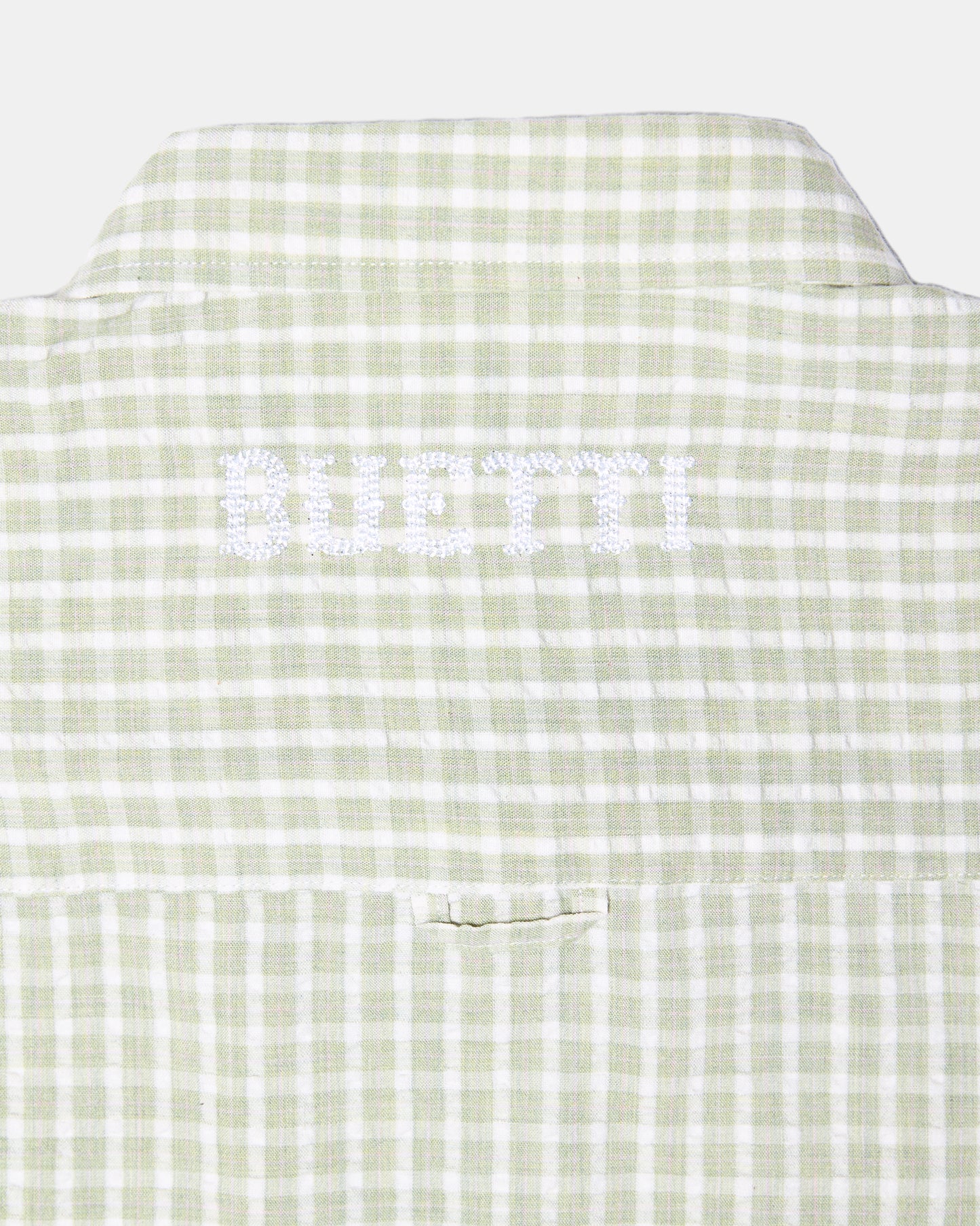 Buetti Gingham CPO Shirt Green