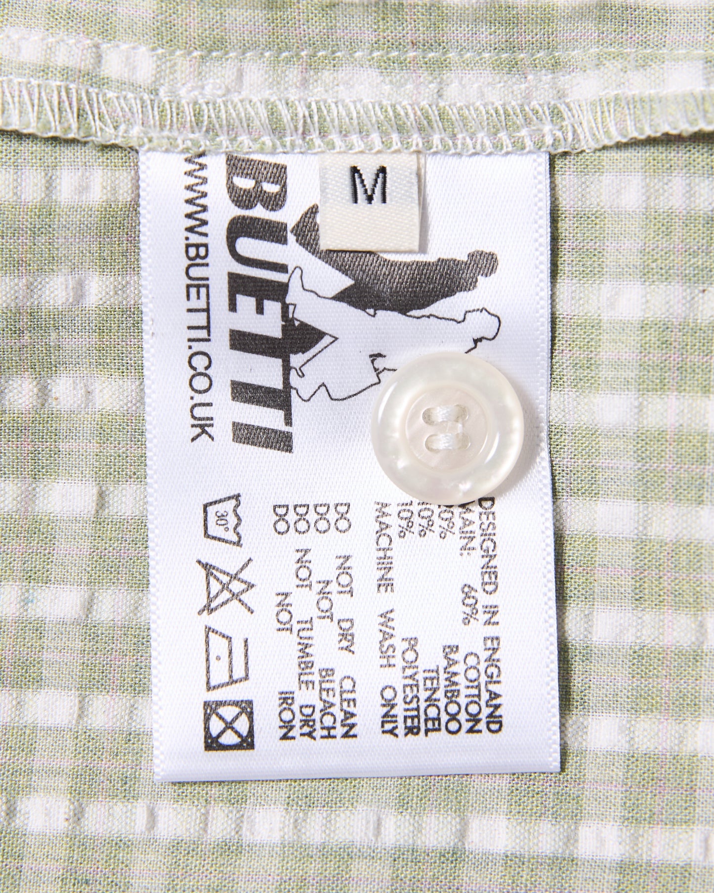 Buetti Gingham CPO Shirt Green