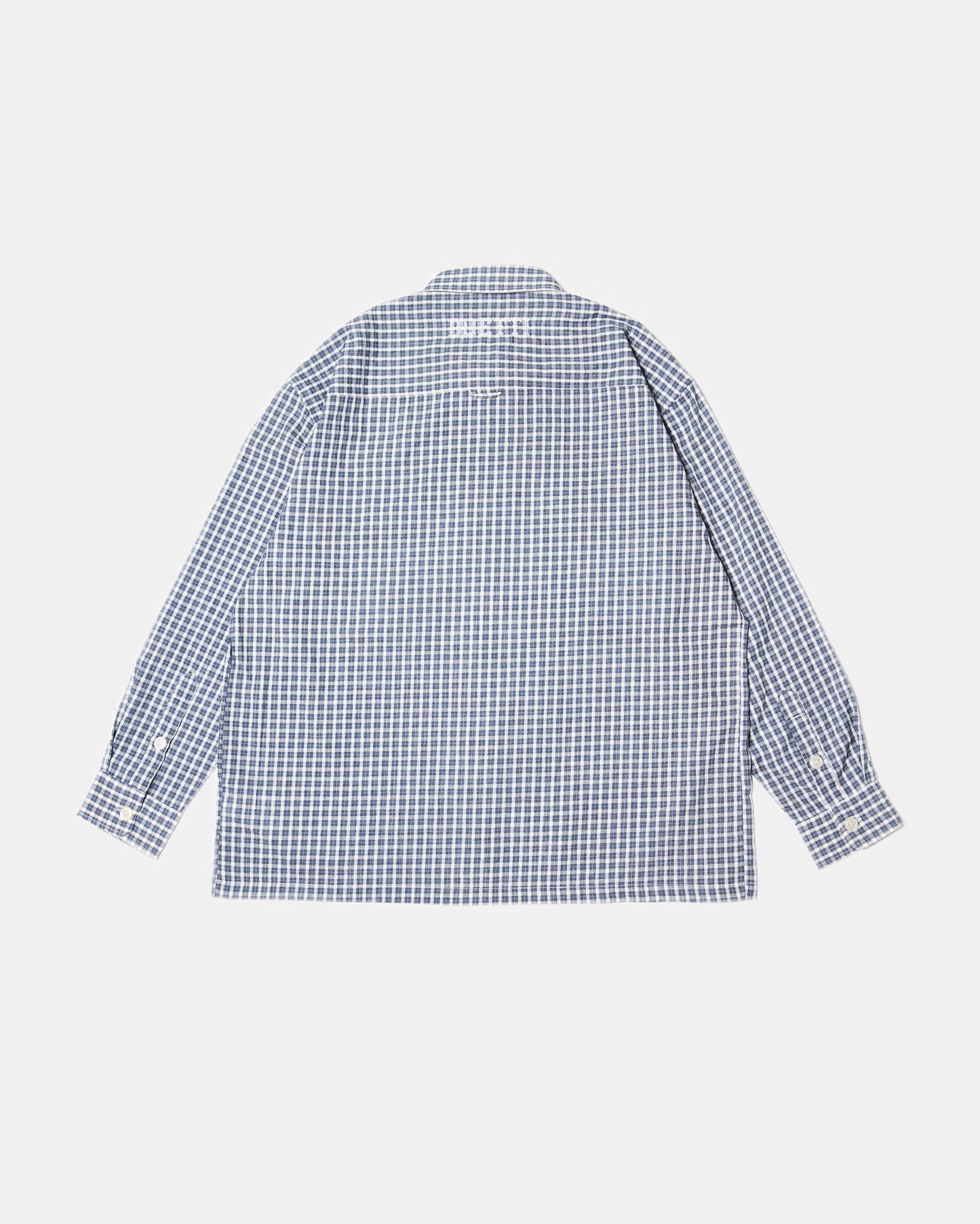 Buetti Gingham CPO Shirt Blue