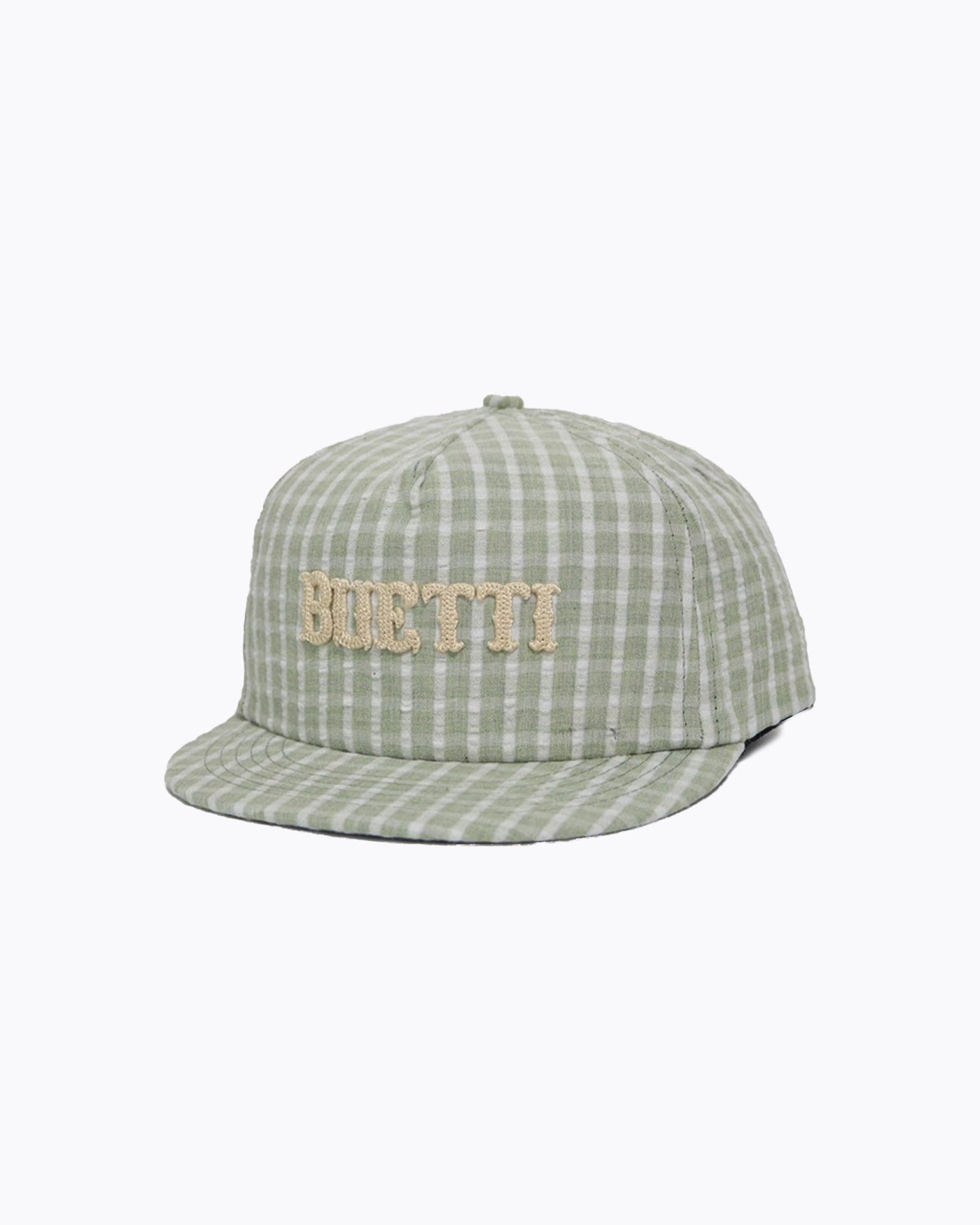 Buetti Green Gingham Cap
