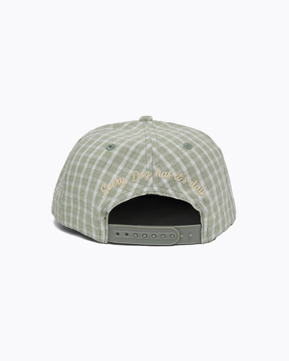 Buetti Green Gingham Cap