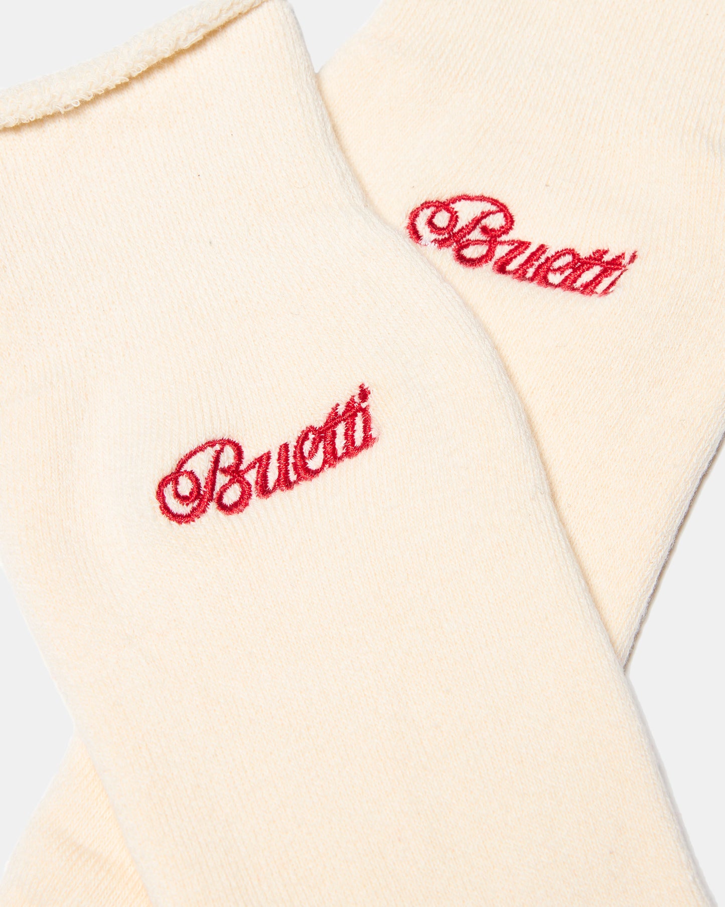 Vintage White Boucle Sock