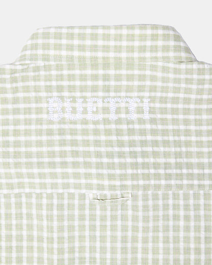 Buetti Gingham CPO Shirt Green