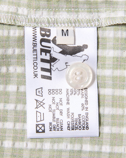 Buetti Gingham CPO Shirt Green