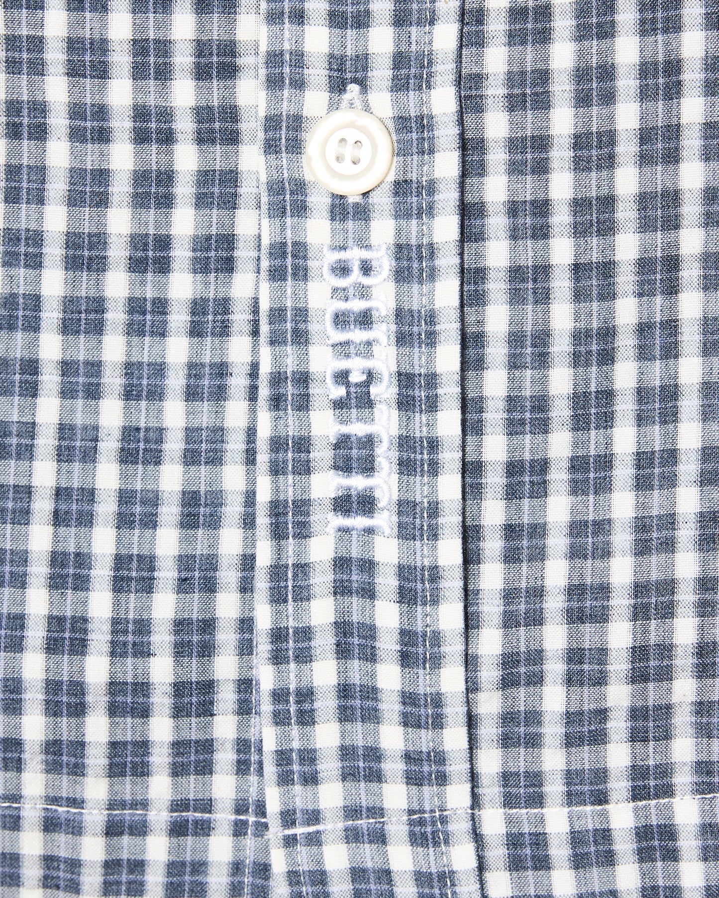 Buetti Gingham CPO Shirt Blue