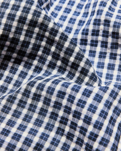 Buetti Gingham CPO Shirt Blue