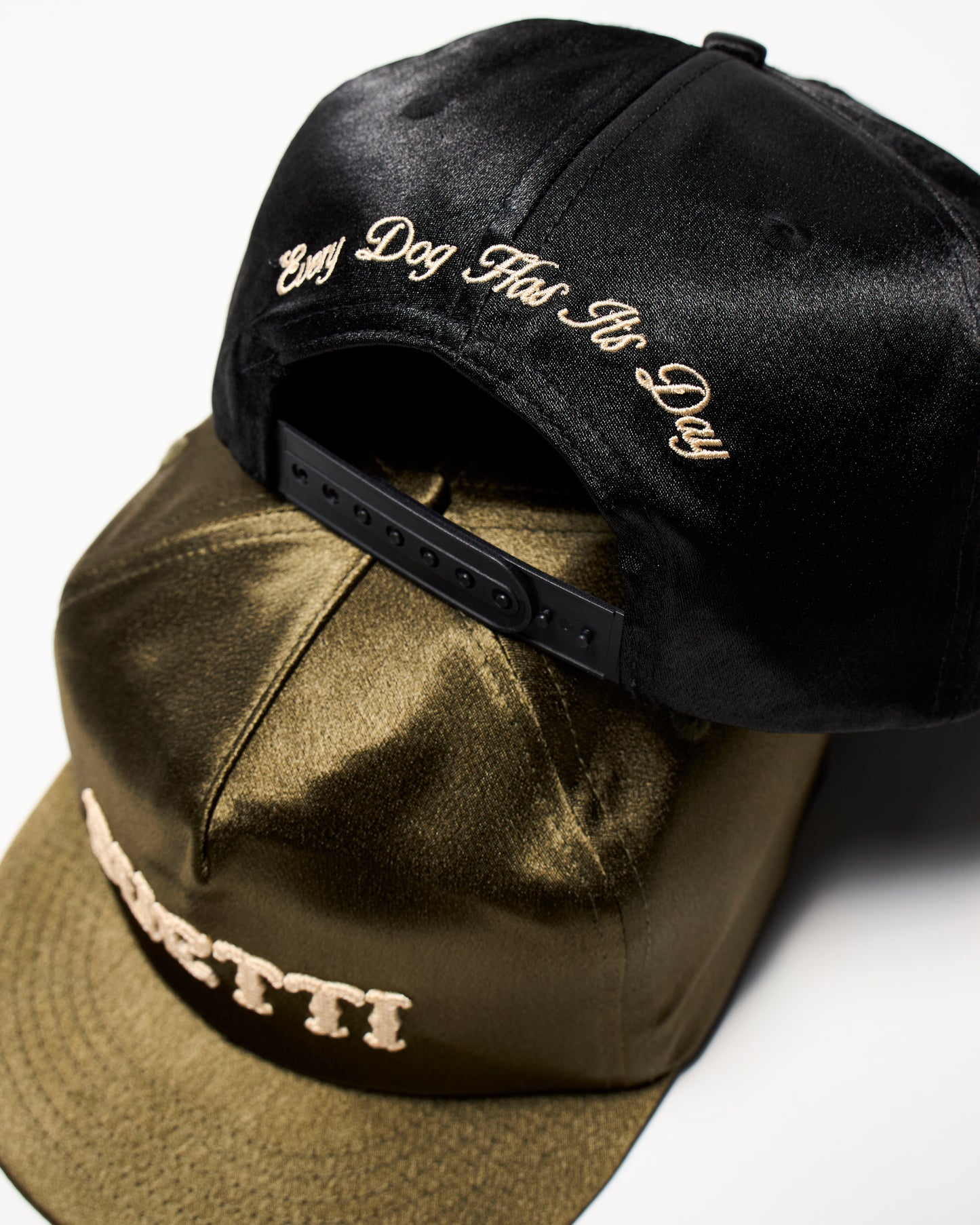 Buetti Olive Satin Cap