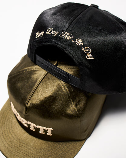 Buetti Olive Satin Cap