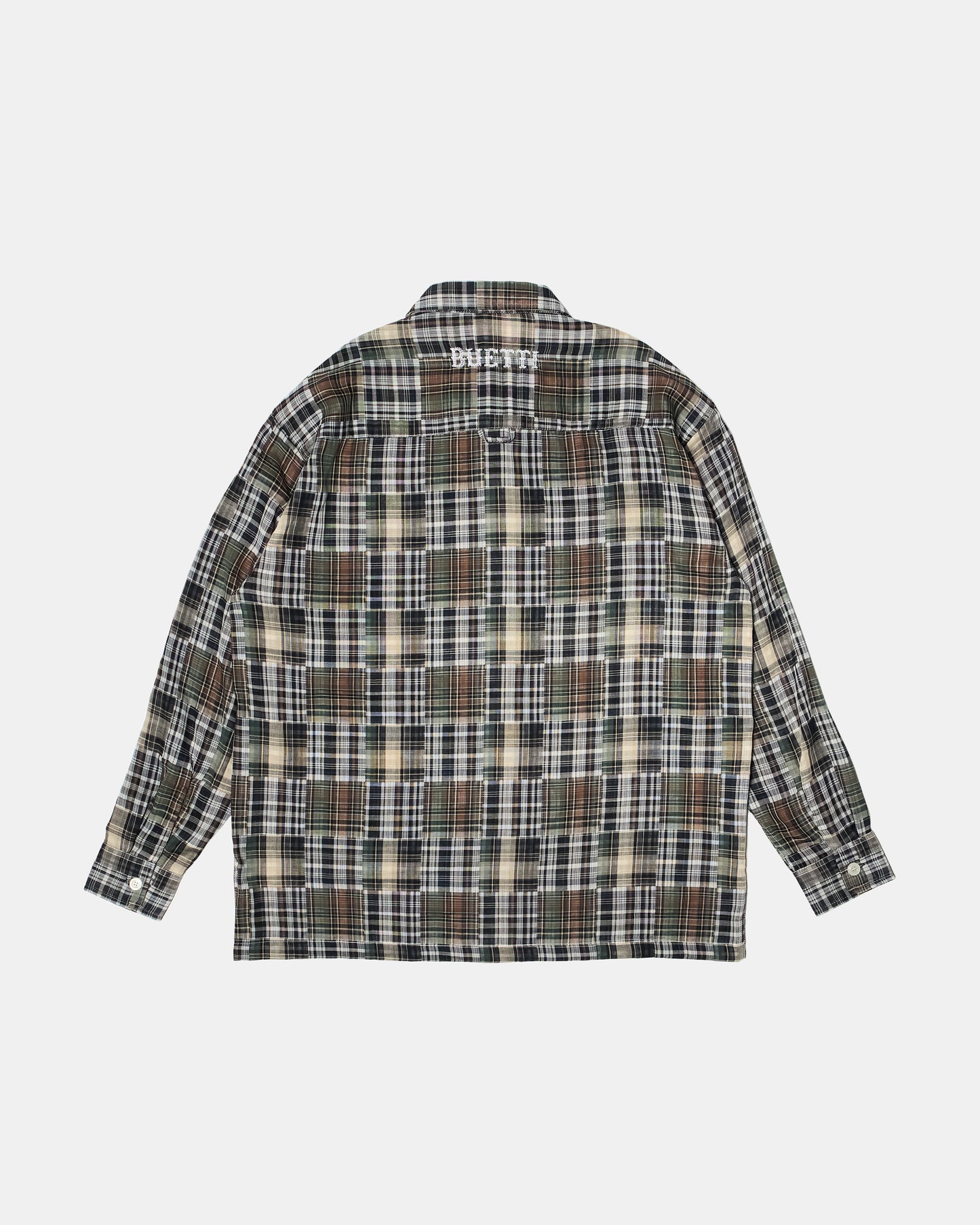 Buetti Patchwork Brown Shirt