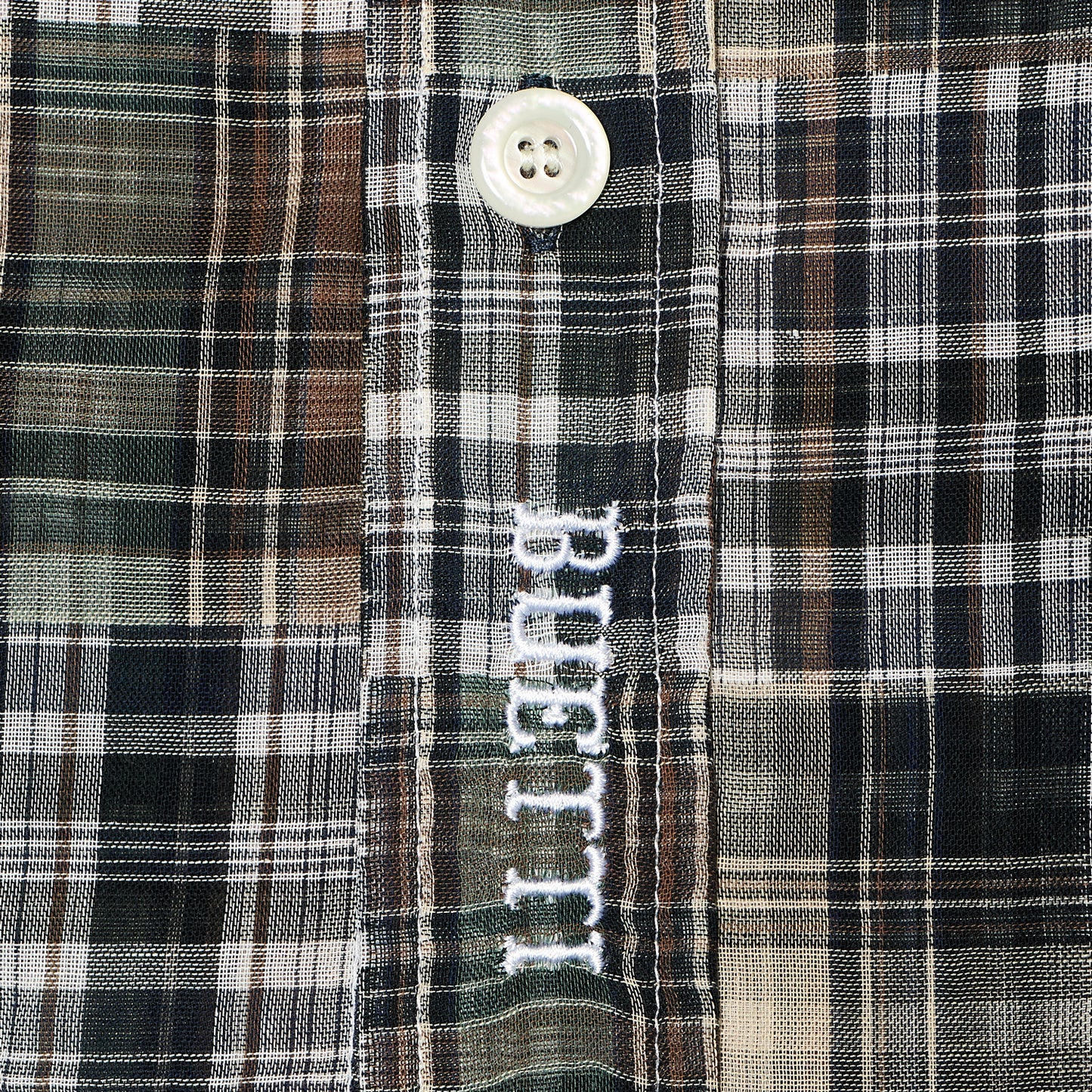 Buetti Patchwork Brown Shirt