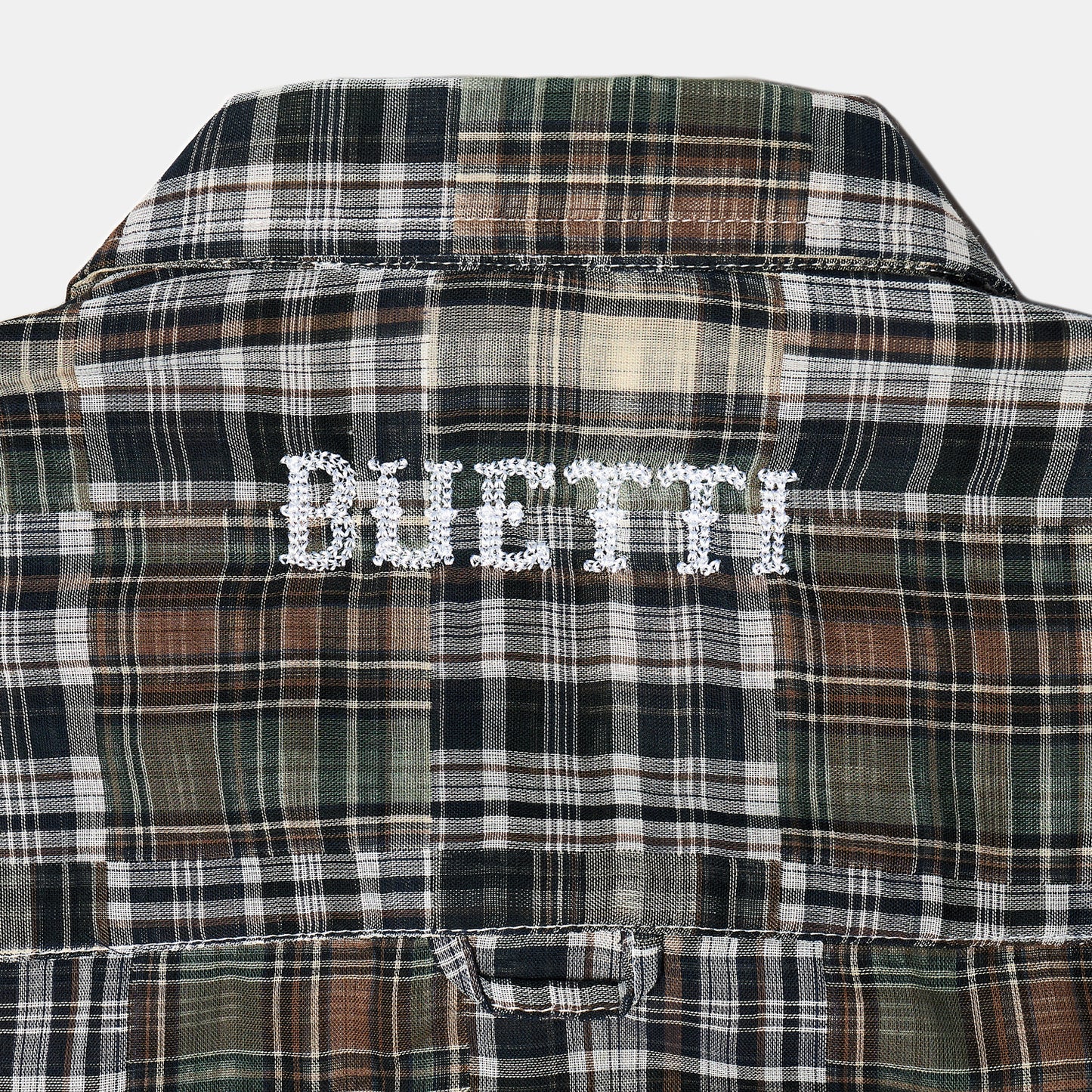 Buetti Patchwork Brown Shirt