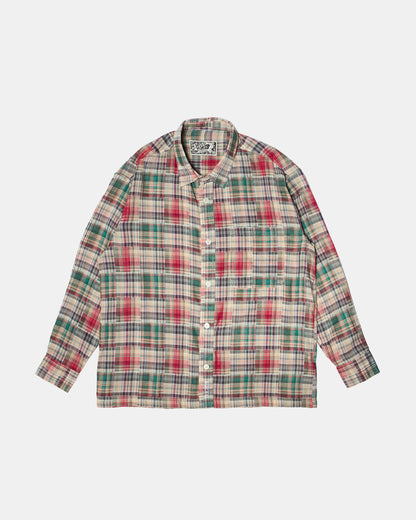 Buetti patchwork red shirt