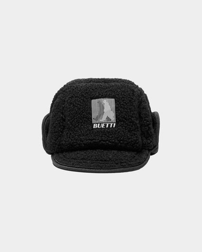 Buetti Downfilled Teddy Fleece Hat black