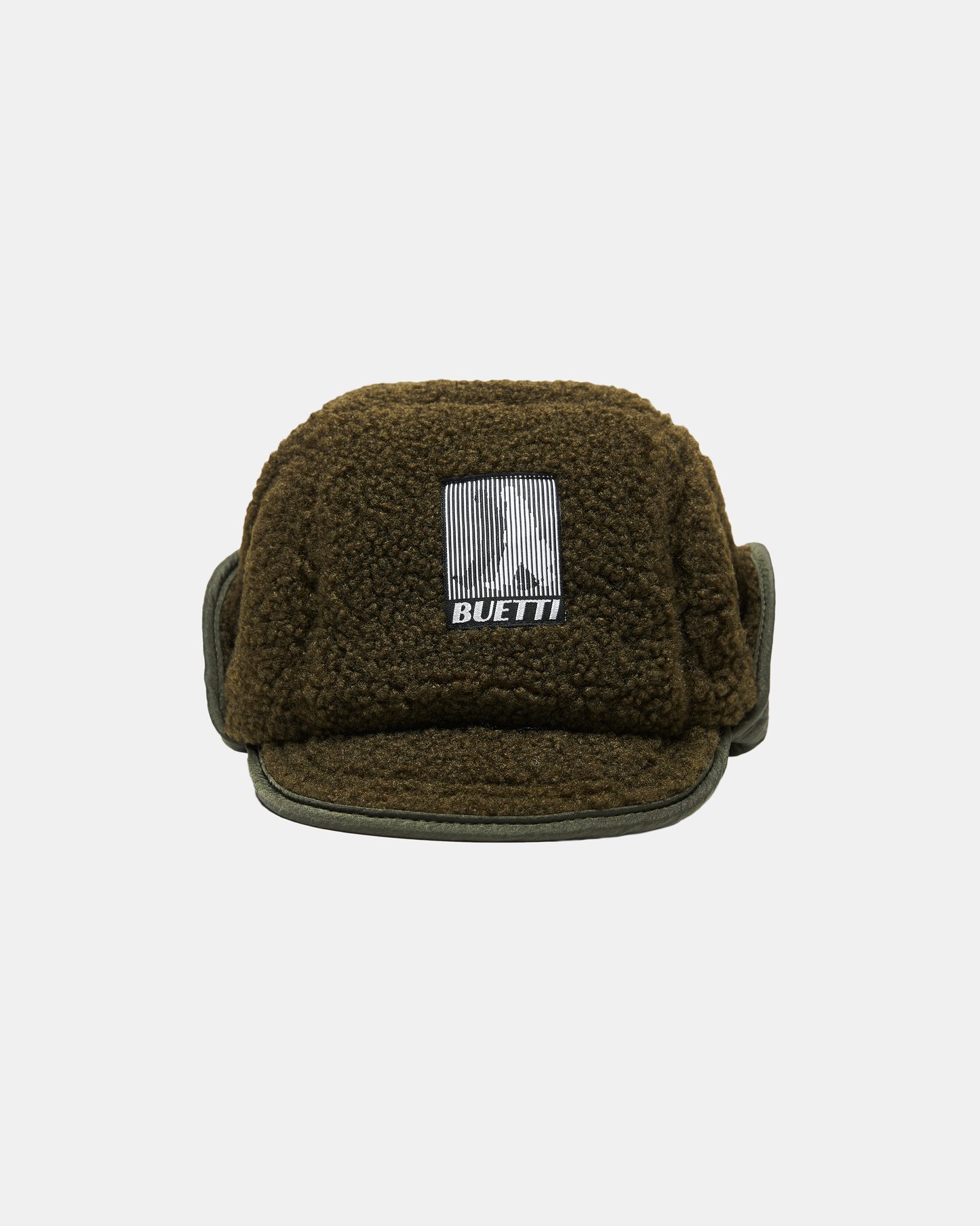 Buetti Downfilled Teddy Fleece Hat Olive
