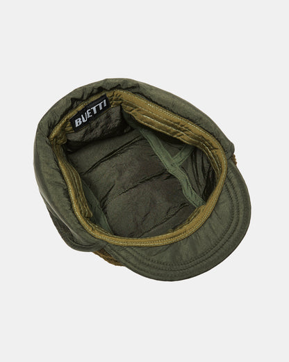 Buetti Downfilled Teddy Fleece Hat Olive