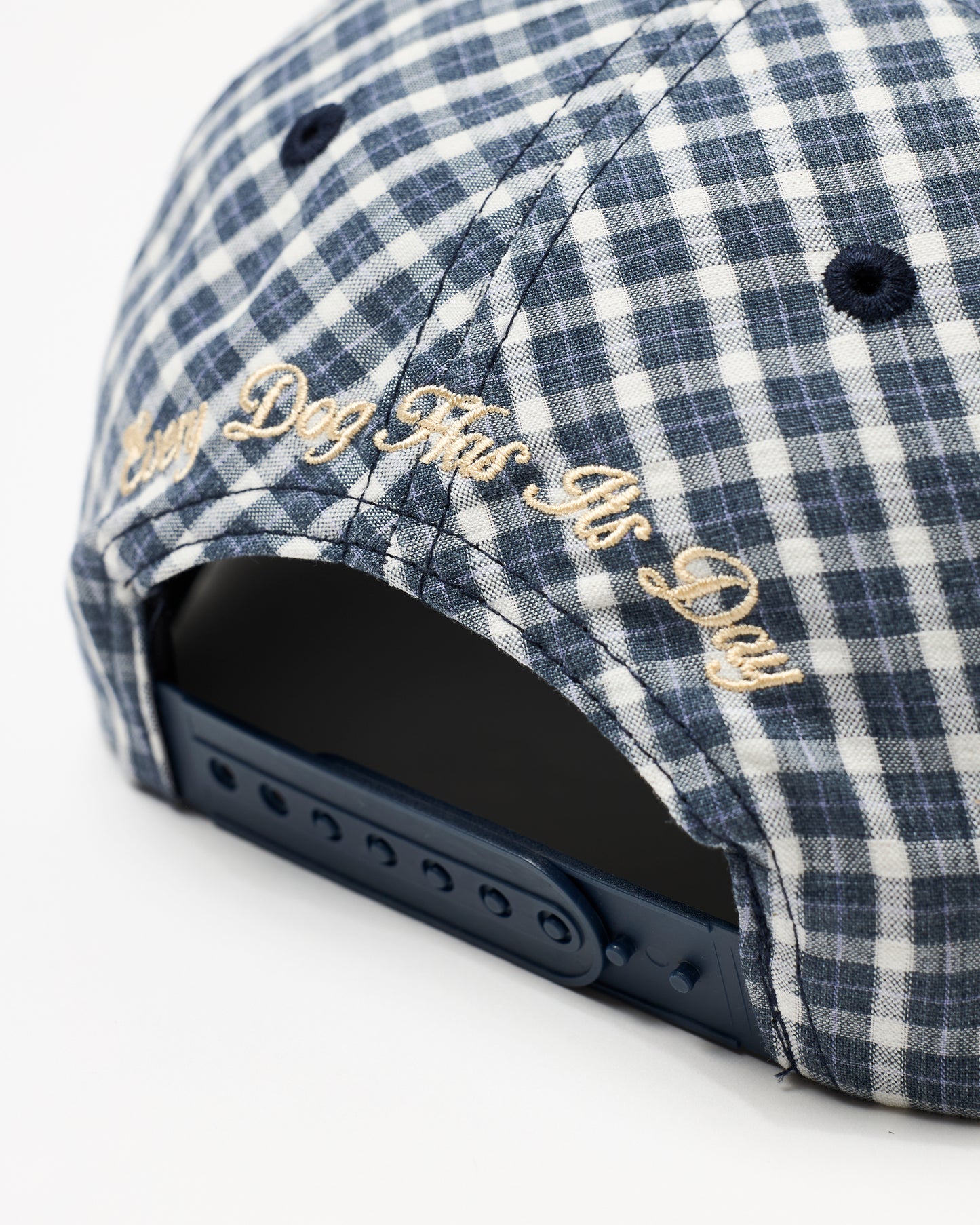 Buetti Blue Gingham Cap