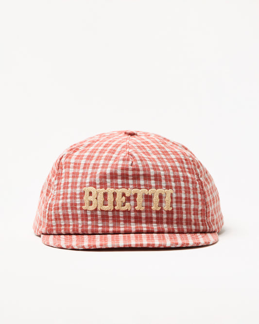 Buetti Gingham Cap Red
