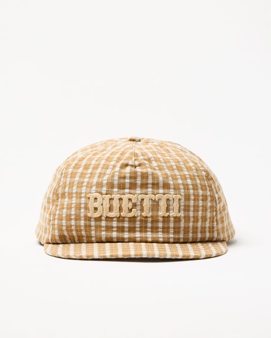 Buetti Gingham Cap Mustard