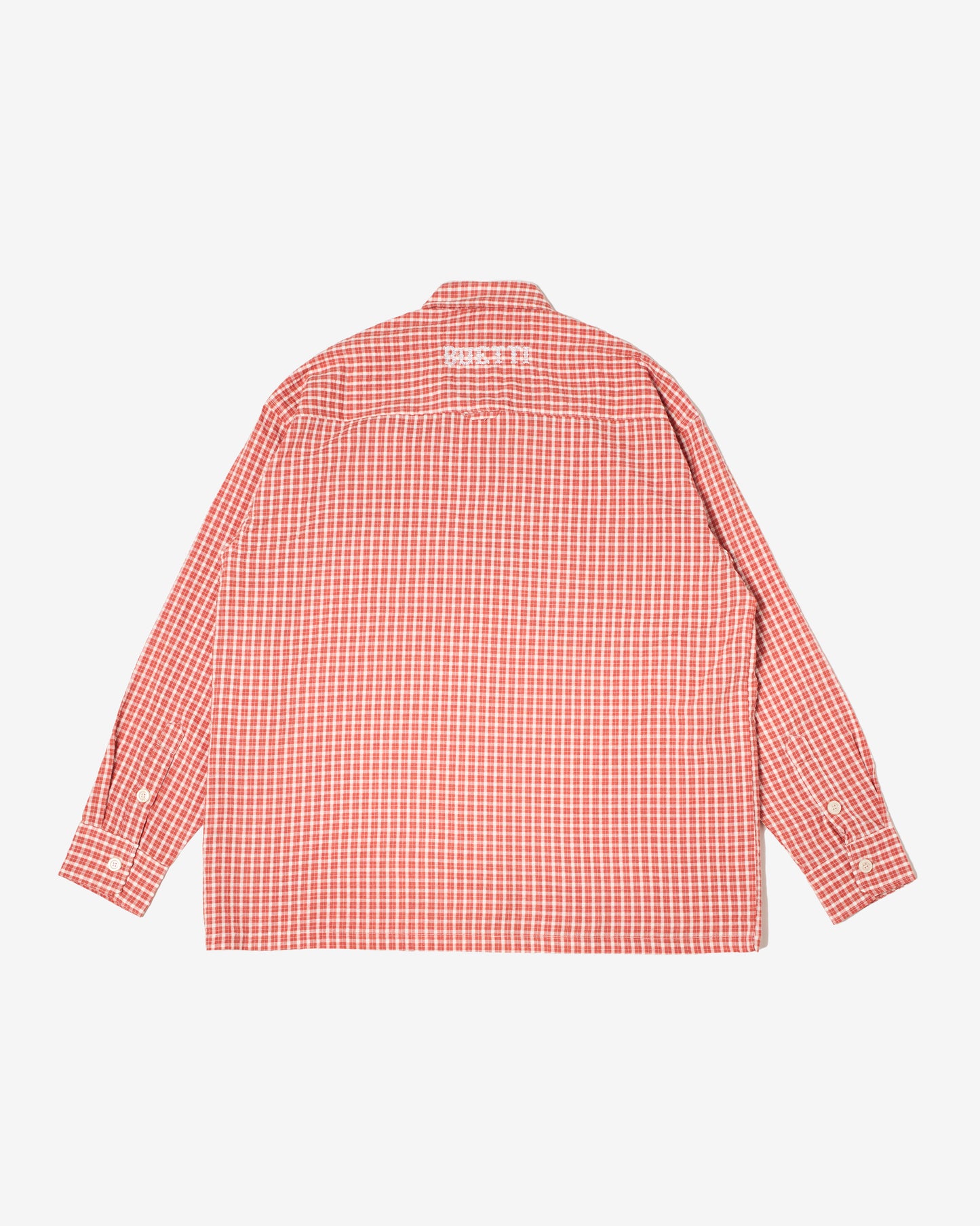 Buetti Gingham CPO Shirt Red