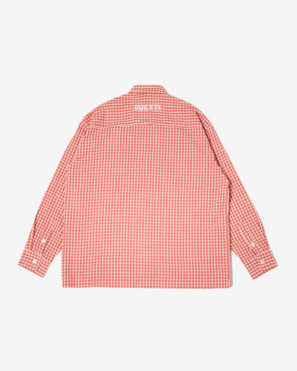 Buetti Gingham CPO Shirt Red