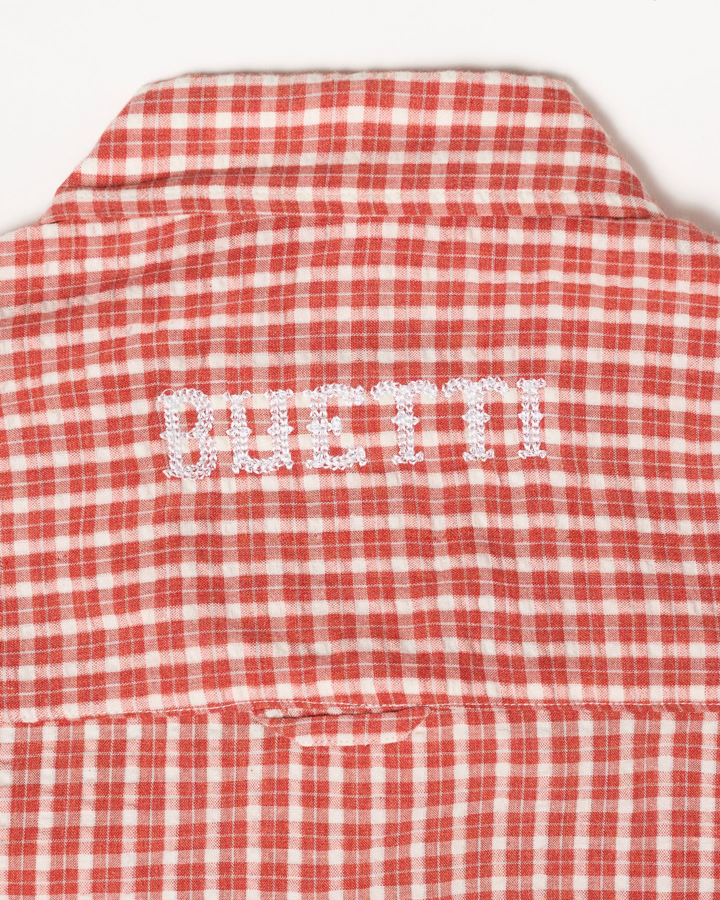 Buetti Gingham CPO Shirt Red