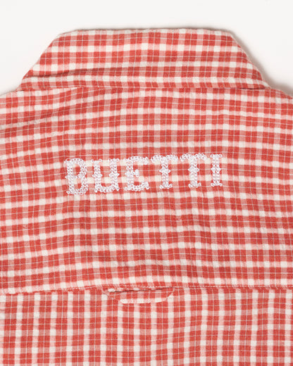 Buetti Gingham CPO Shirt Red