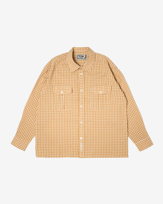 Buetti Gingham CPO Shirt Mustard