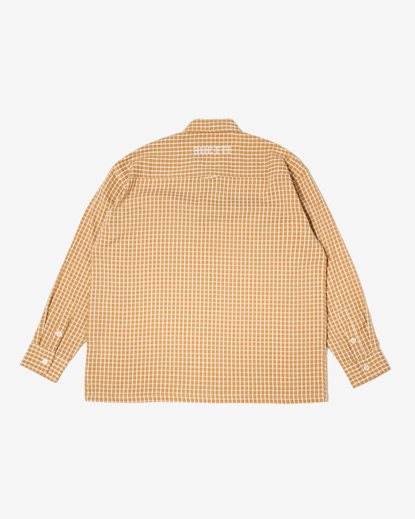 Buetti Gingham CPO Shirt Mustard