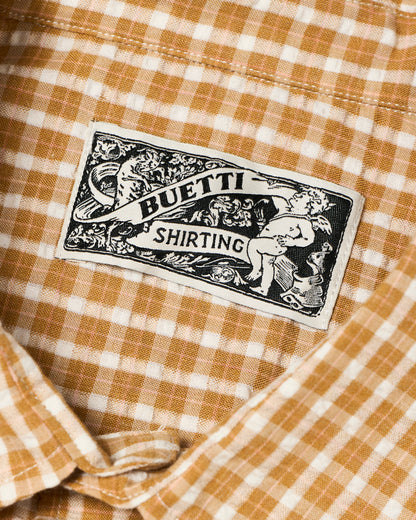 Buetti Gingham CPO Shirt Mustard