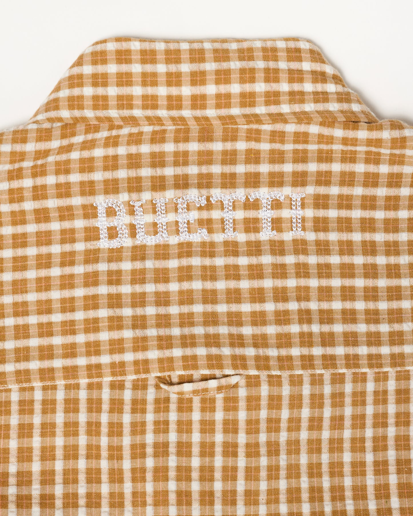 Buetti Gingham CPO Shirt Mustard