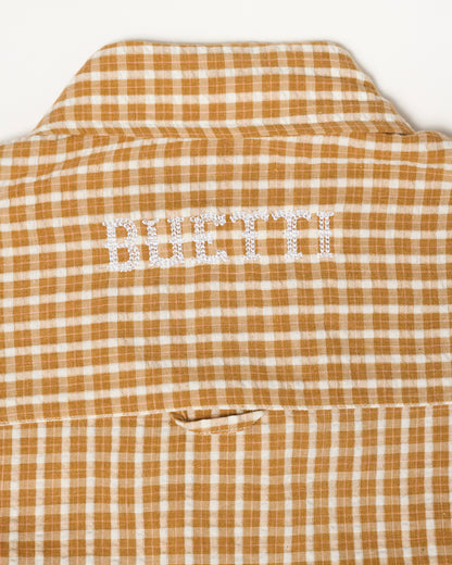 Buetti Gingham CPO Shirt Mustard