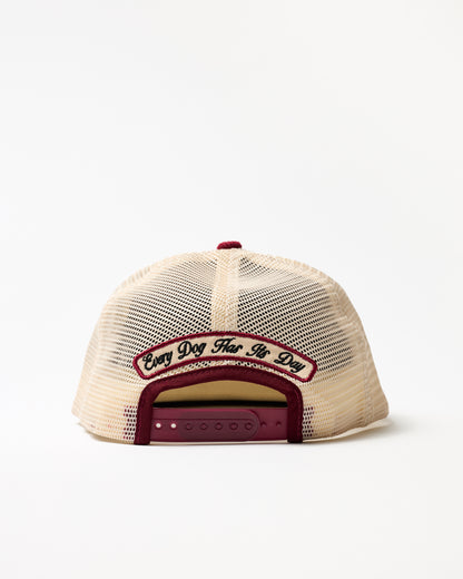 Buetti QSL Trucker Cap Merlot