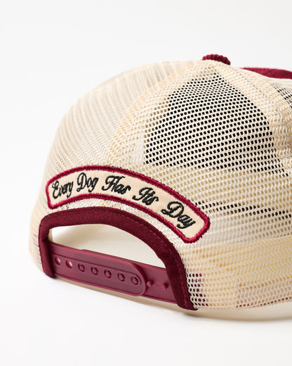 Buetti QSL Trucker Cap Merlot