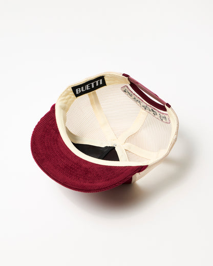 Buetti QSL Trucker Cap Merlot