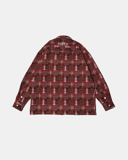 Buetti Red Patchwork Shirt
