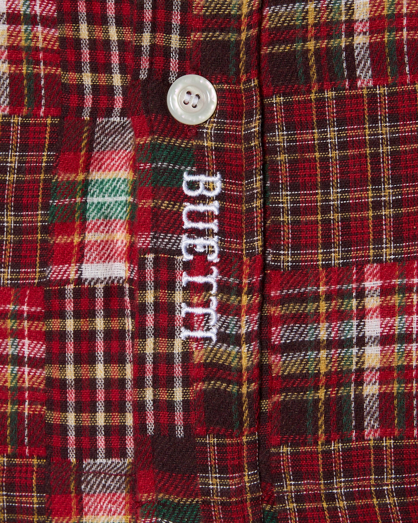 Buetti Red Patchwork Shirt