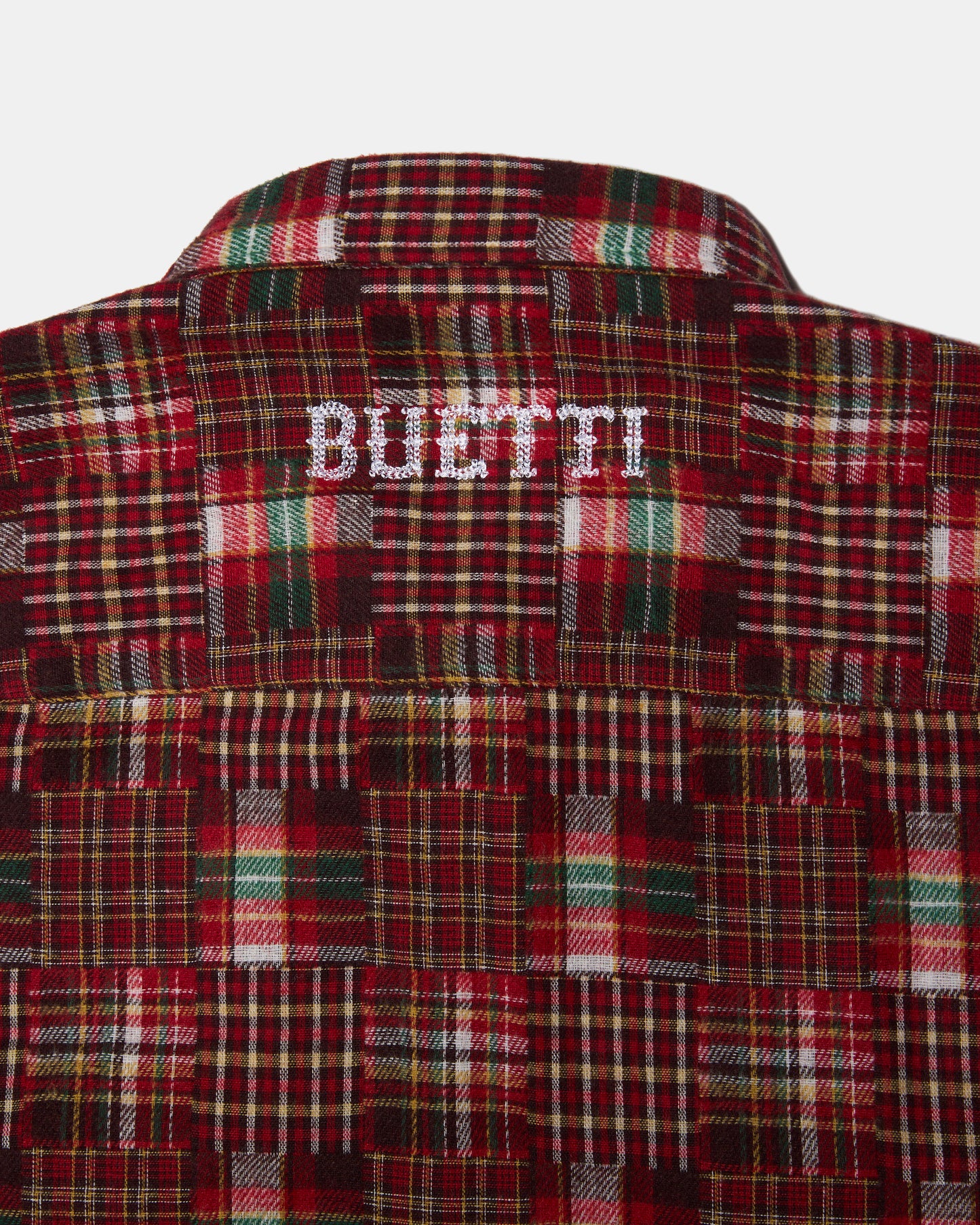 Buetti Red Patchwork Shirt