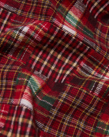 Buetti Red Patchwork Shirt