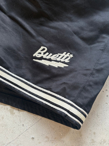Buetti Varsity Satin Shorts Black