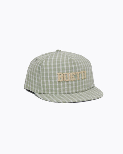 Buetti Green Gingham Cap
