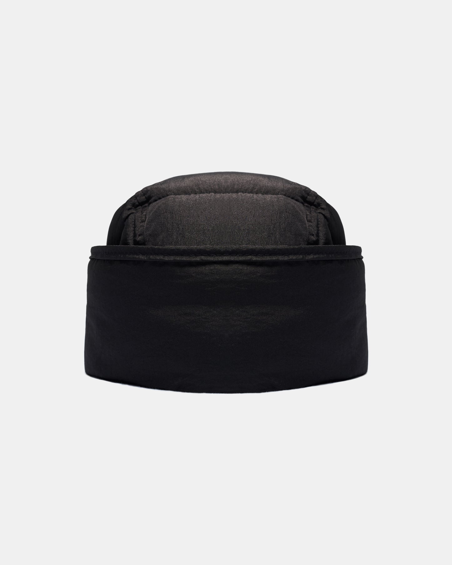 Buetti Downfilled Nylon Trapper Hat Black