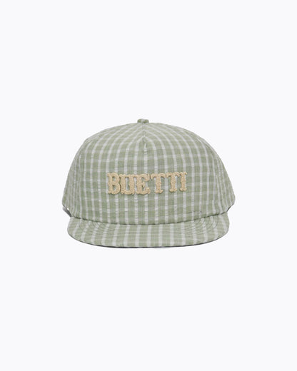 Buetti Green Gingham Cap