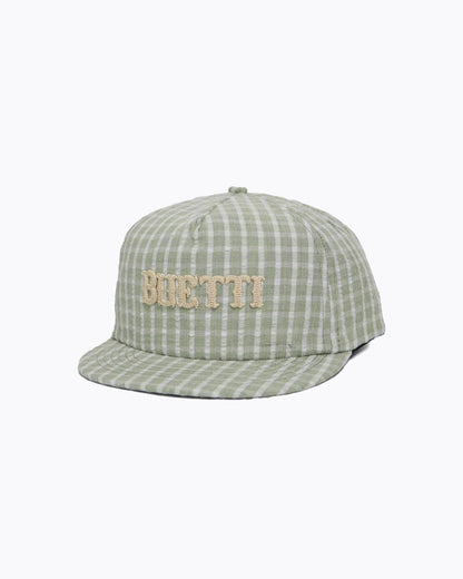 Buetti Green Gingham Cap
