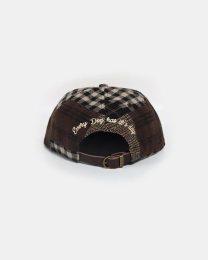 Buetti Brown Patchwork Cap