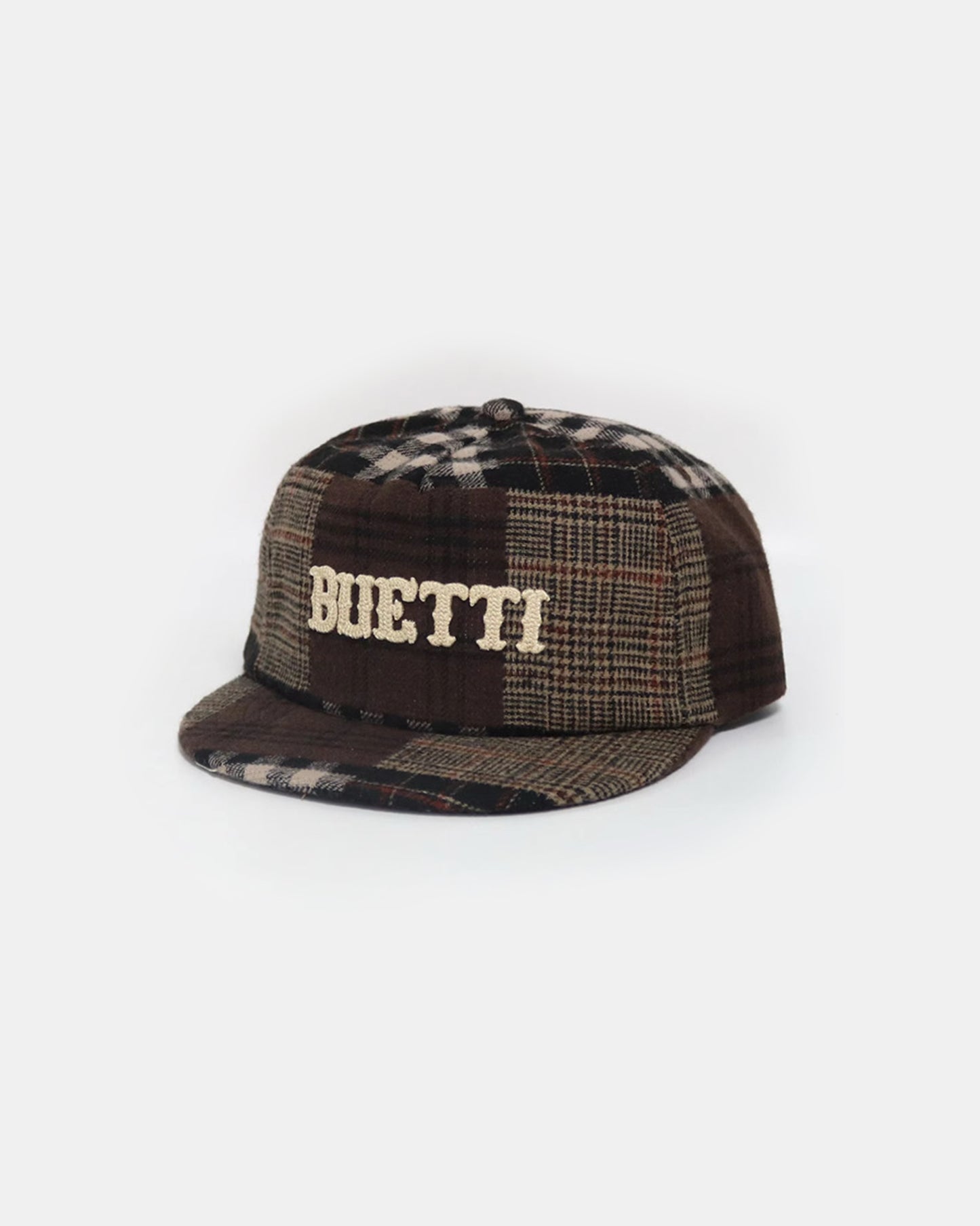 Buetti Brown Patchwork Cap