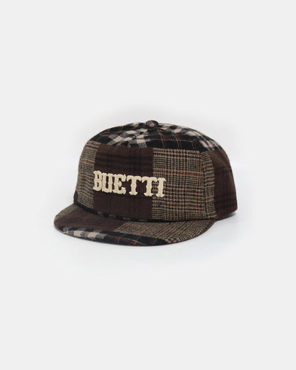 Buetti Brown Patchwork Cap