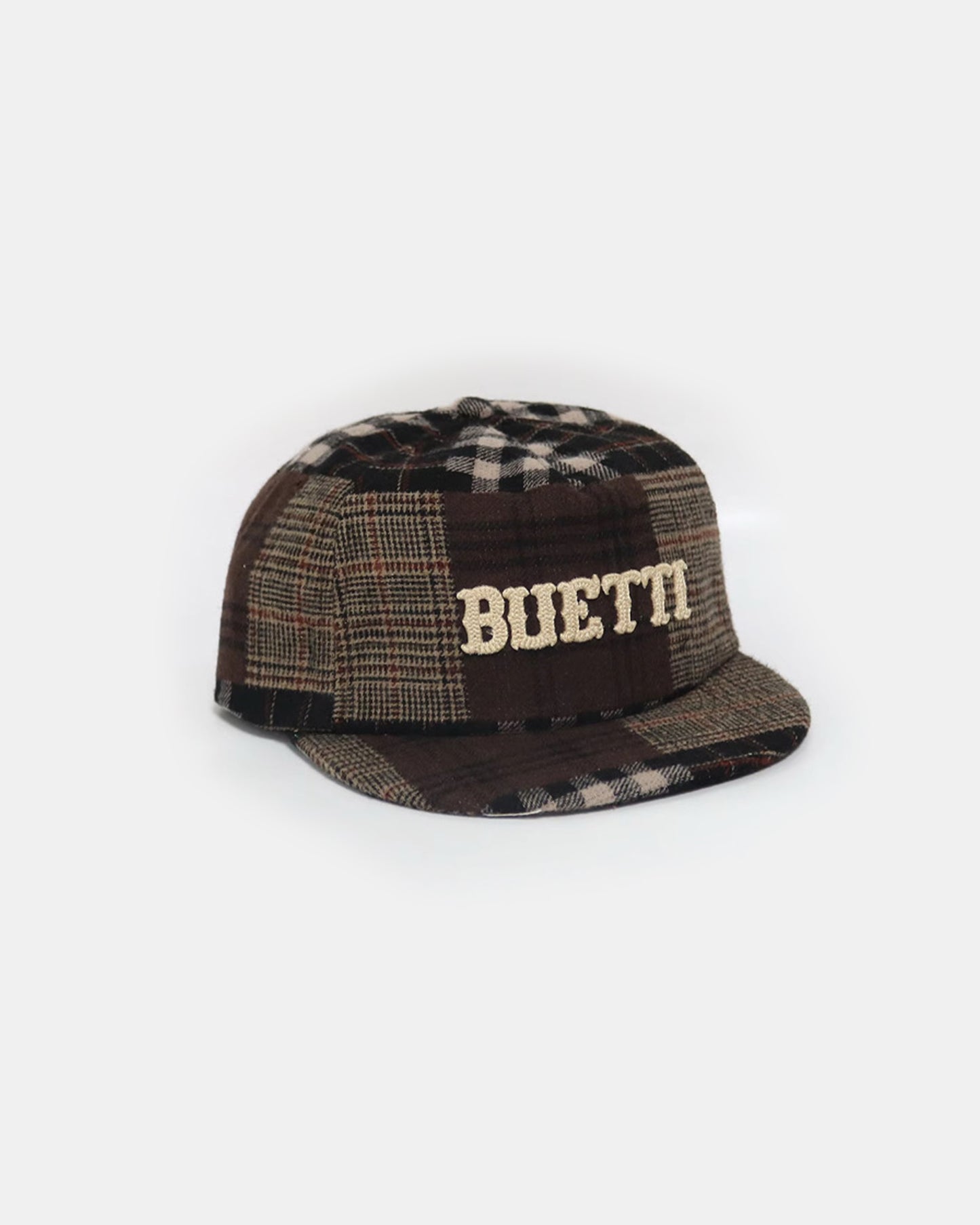 Buetti Brown Patchwork Cap