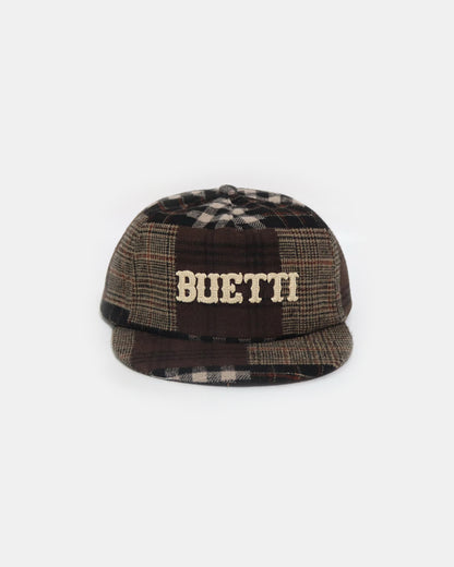 Buetti Brown Patchwork Cap