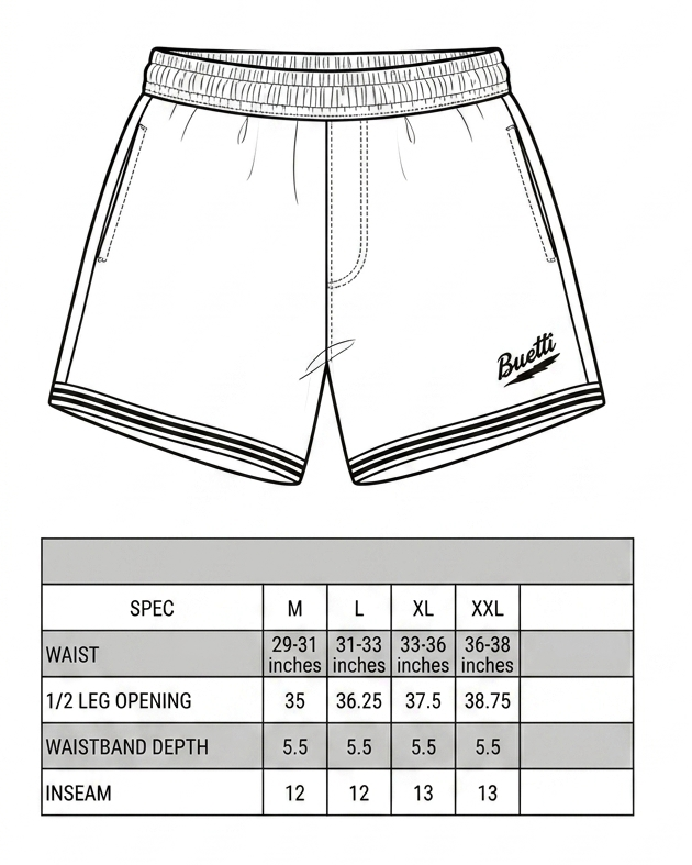 Buetti Varsity Satin Shorts Green