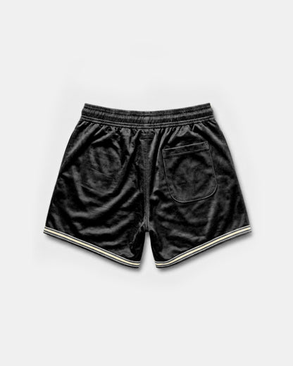 Buetti Varsity Satin Shorts Black